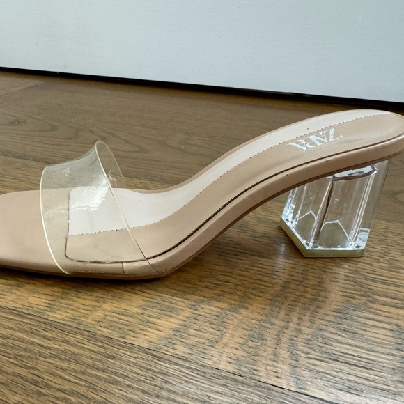 Zara Clear Open toe Sandals - Picture 3 of 3